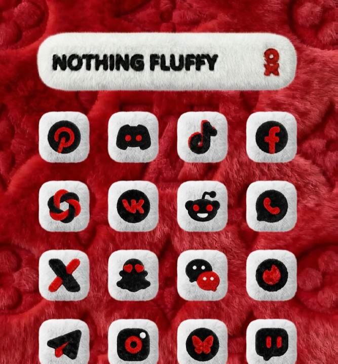 Nothing Fluffy Icons screenshot 3