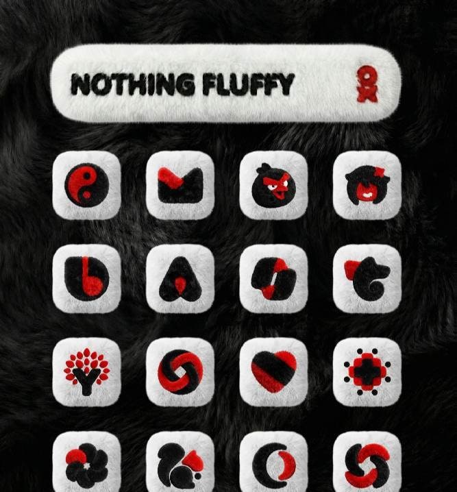 Nothing Fluffy Icons screenshot 4