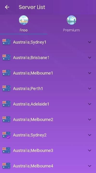 VPN Australia - Turbo Secure screenshot 2
