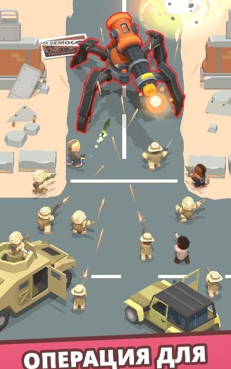 Idle Army: Trading Weapons gameplay screenshot 2