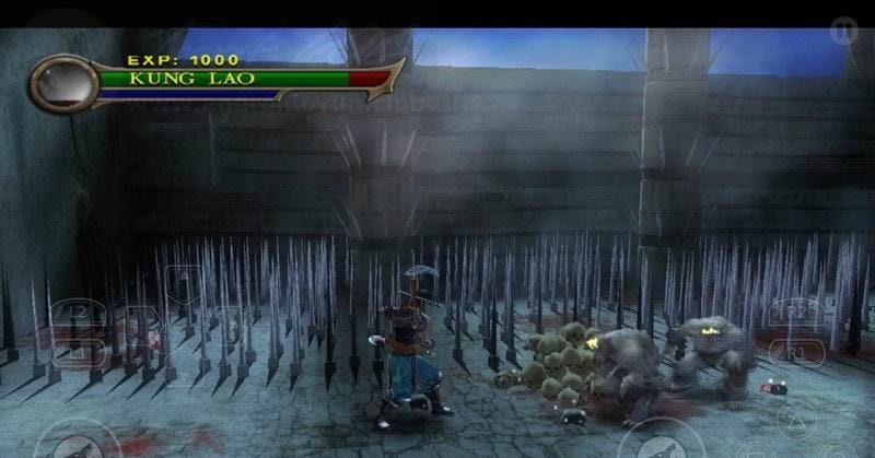 Mortal Kombat Shaolin Monks gameplay screenshot 3