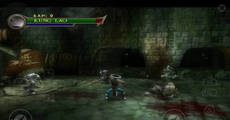Mortal Kombat Shaolin Monks gameplay screenshot 2