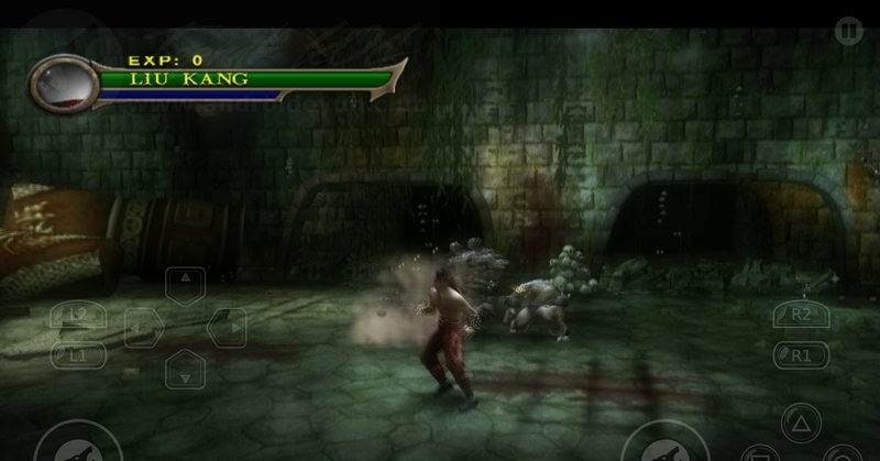 Mortal Kombat Shaolin Monks gameplay screenshot 4