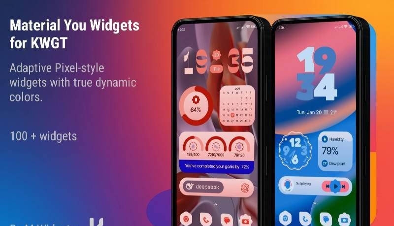 M Widgets - Material You KWGT screenshot 1