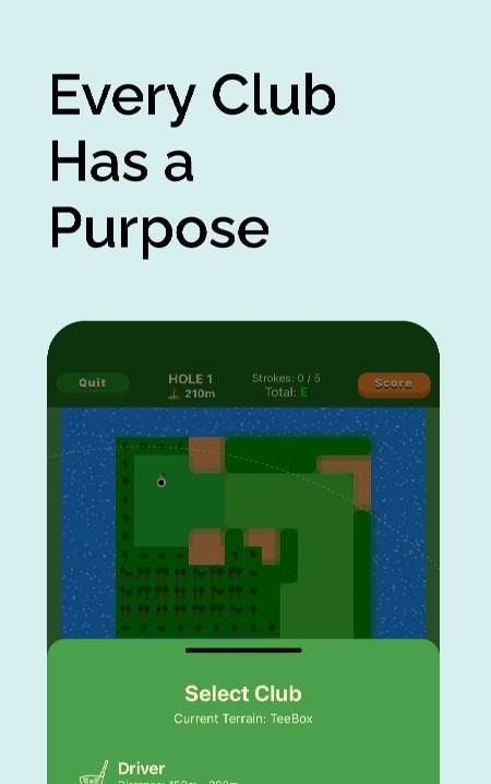 Pocket Golf Tournament screenshot 3