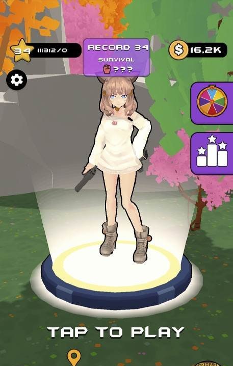 Squad Waifus: Anime Shooter screenshot 4