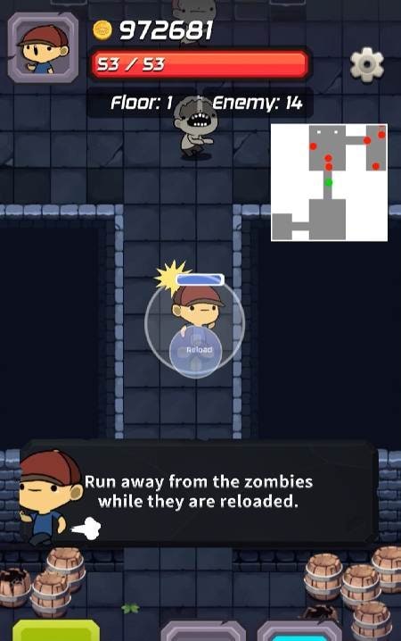 Zombie Mansion gameplay screenshot 2