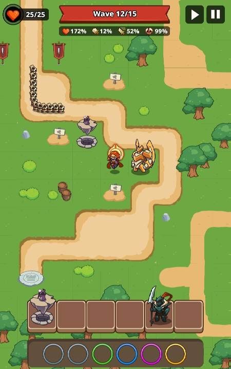 Hero Busters: Tower Defense screenshot 1