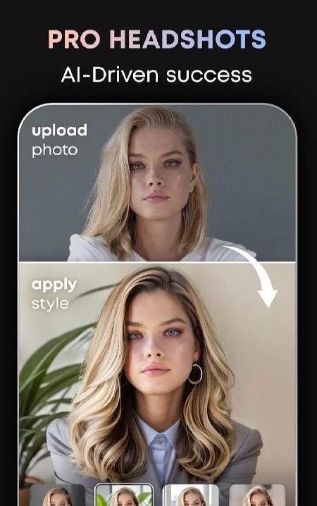GIO: AI Headshot Photo Editor screenshot 3