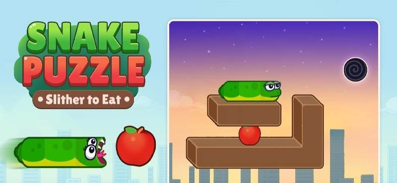 Snake Puzzle: Slither to Eat screenshot 1