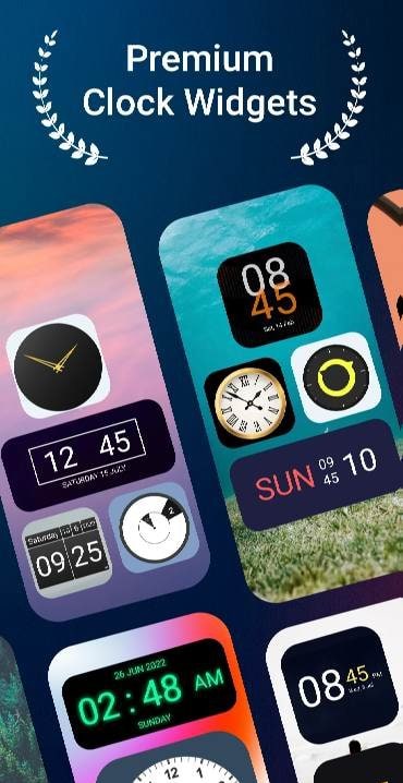 Clock Widget screenshot 1