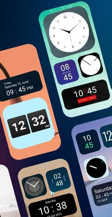 Clock Widget screenshot 2