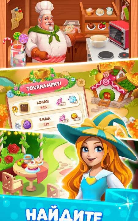 Candy Valley - Match 3 Puzzle gameplay screenshot 2
