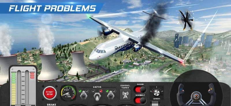 Airplane Flight Pilot Simulator screenshot 4