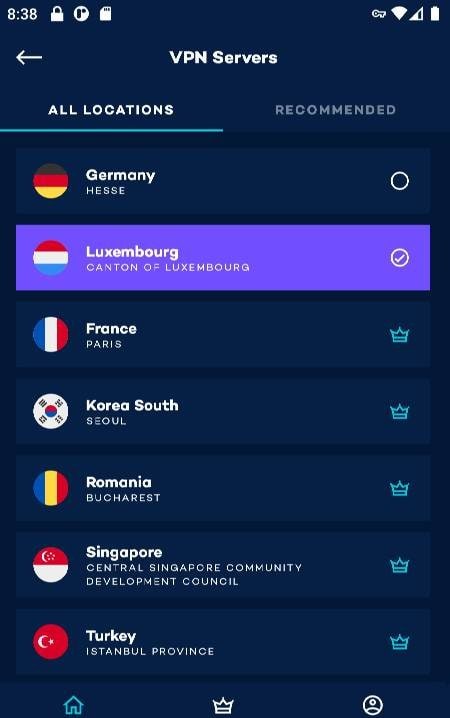Ninja VPN 2025 screenshot 2