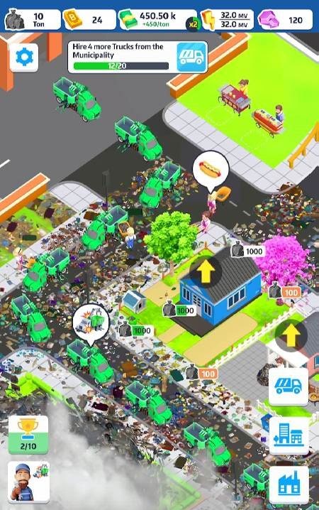 Trash Tycoon Idle Business - Gameplay Screenshot 3