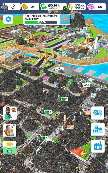 Trash Tycoon Idle Business - Gameplay Screenshot 2