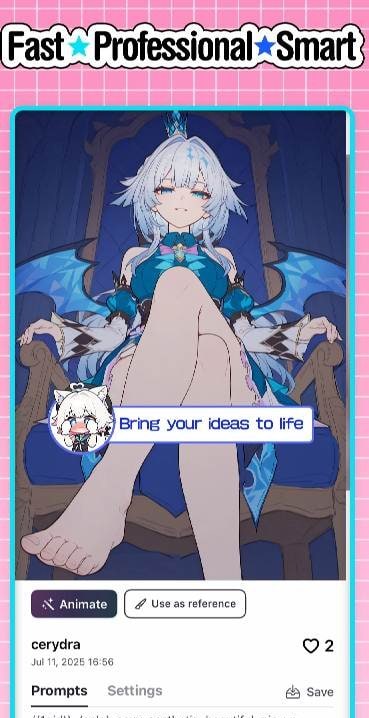 PixAI: AI Anime Art Generator, screenshot 3