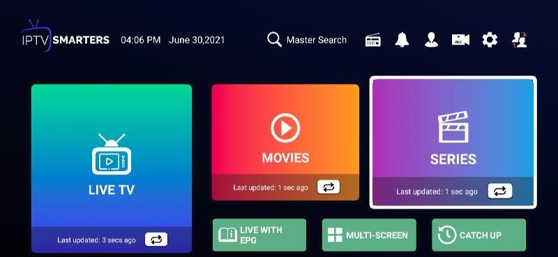 IPTV Smarters Pro screenshot 1