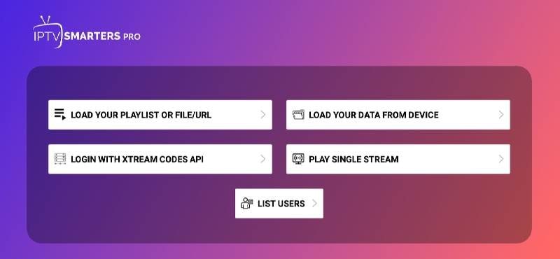 IPTV Smarters Pro screenshot 2