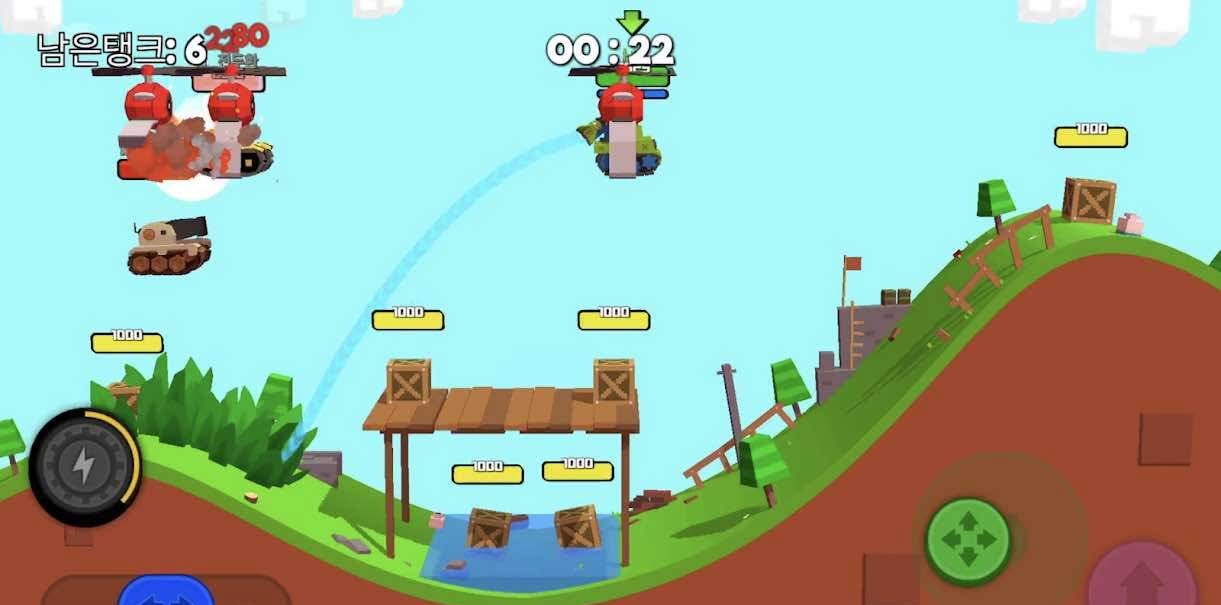 BOOM Tank Showdown gameplay screenshot 3