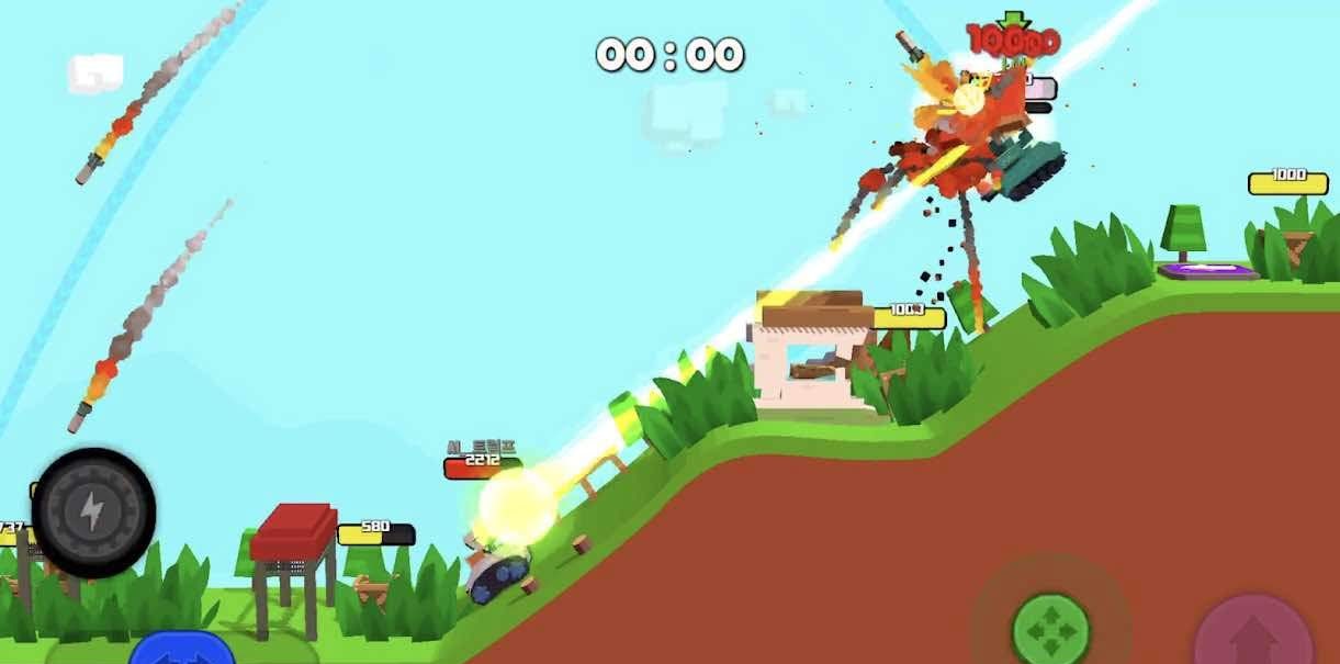 BOOM Tank Showdown gameplay screenshot 1
