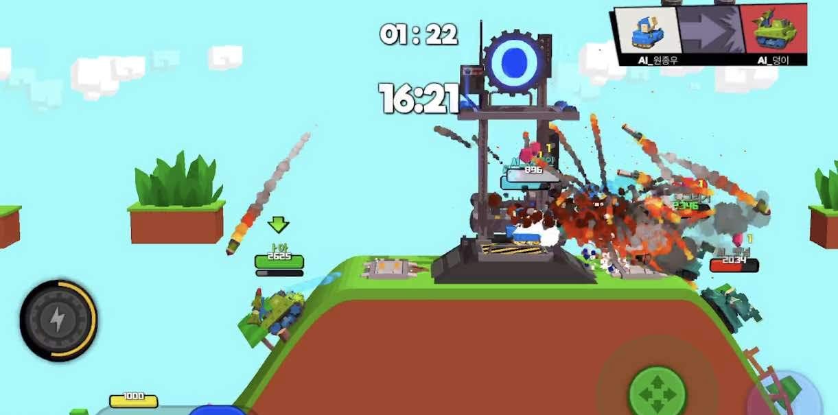 BOOM Tank Showdown gameplay screenshot 4