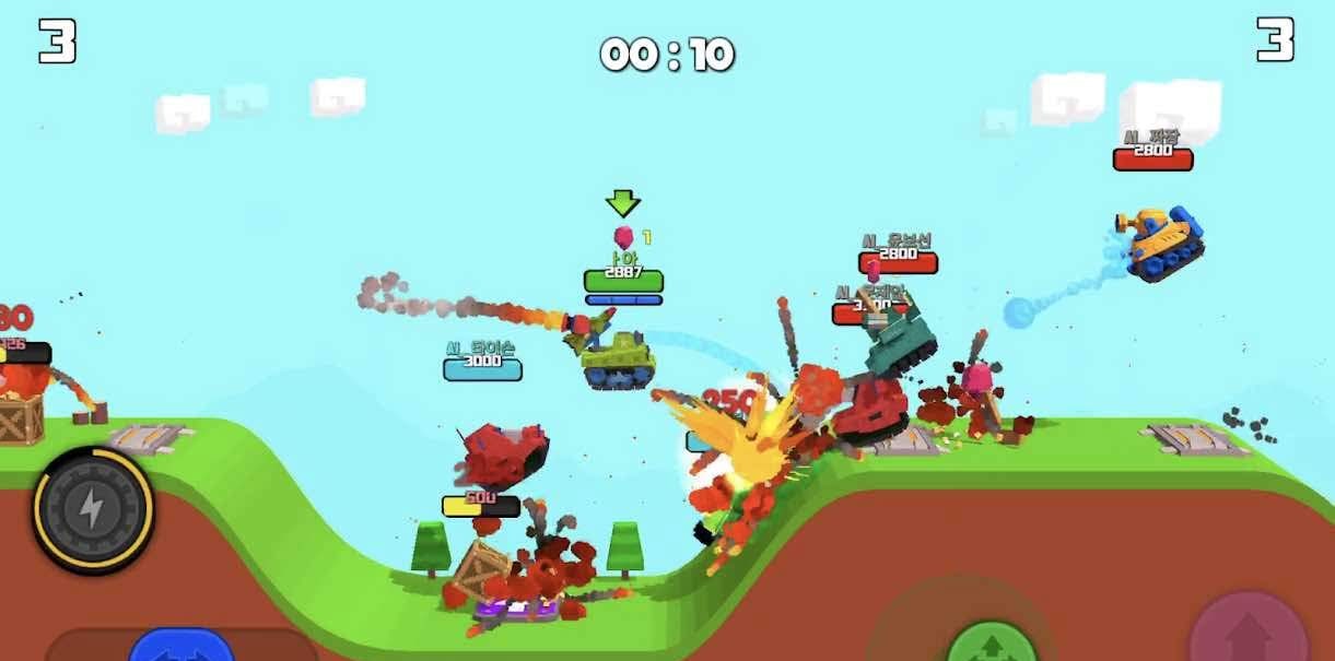 BOOM Tank Showdown gameplay screenshot 2