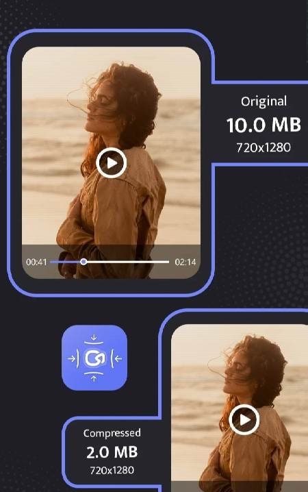 Compress & Resize Video screenshot 1