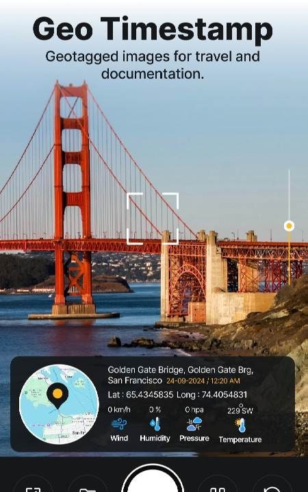 Map Camera Pro: Geotag Photos screenshot 3