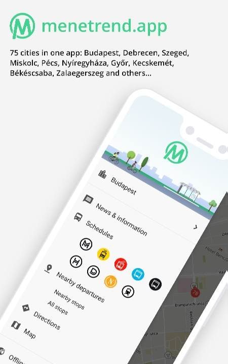 menetrend.app - Public Transit screenshot 1