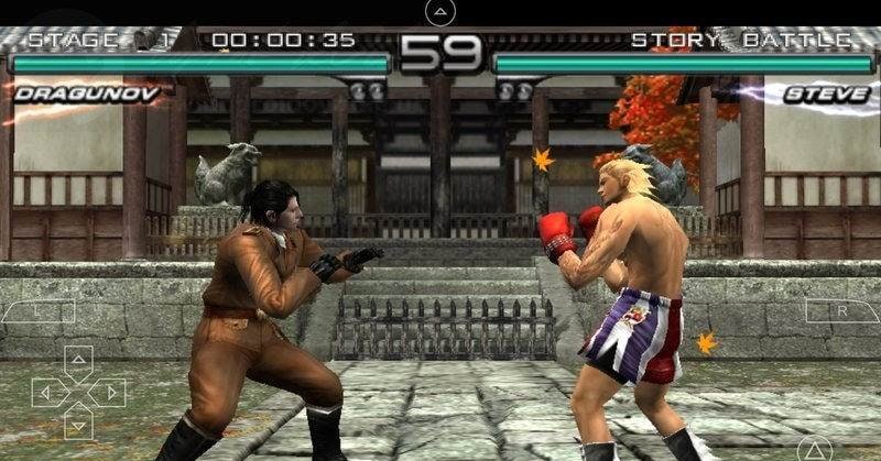 Tekken 5 Dark Resurrection gameplay screenshot 4
