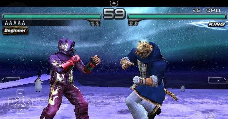 Tekken 5 Dark Resurrection gameplay screenshot 3