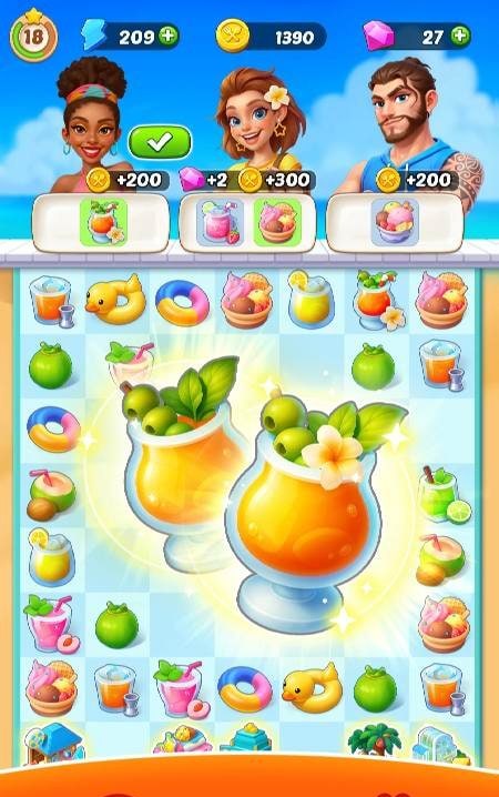 Tasty Travels: Merge Game screenshot 2
