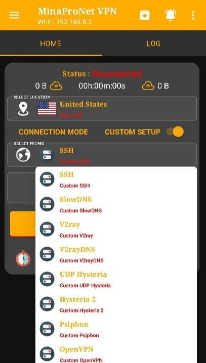 MinaProNet - AIO Tunnel VPN screenshot 4