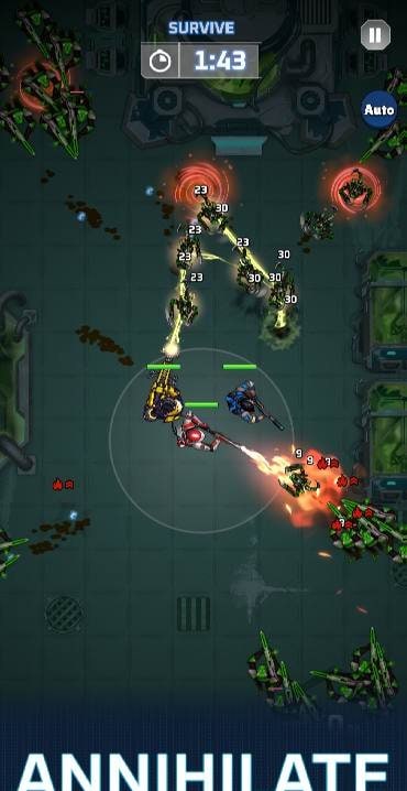 Mercenary Syndicate: Survival gameplay screenshot 2