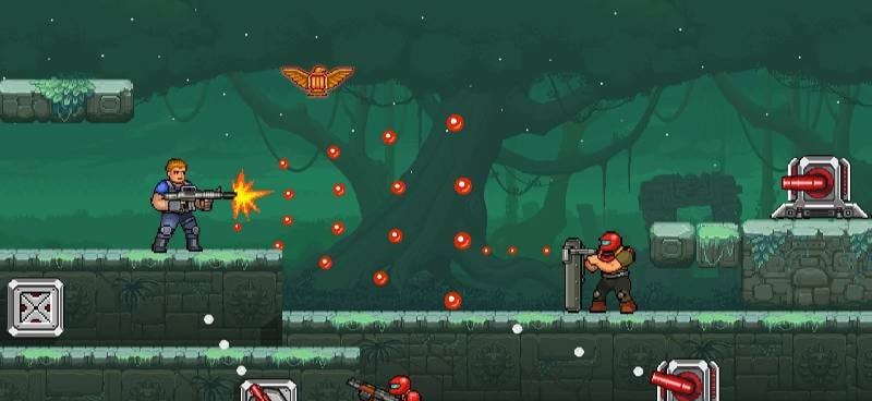 Gun Force Side-scrolling Game screenshot 2