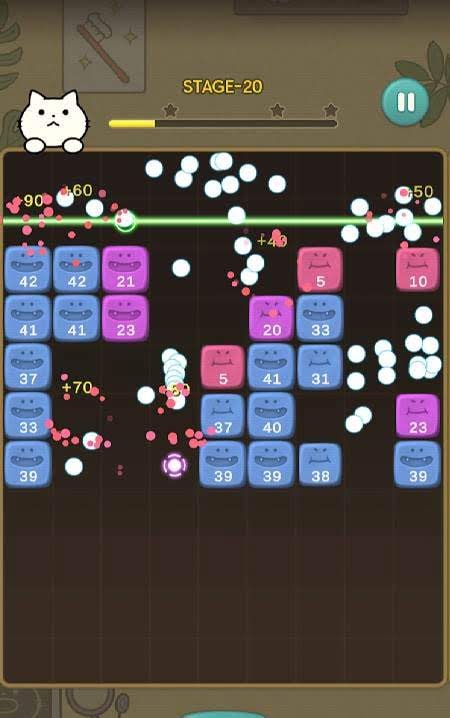Fantastic Cat Dentist - Brick Breaker screenshot 3
