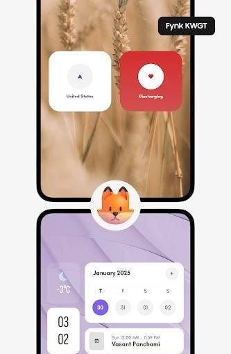 Fynk KWGT screenshot 2