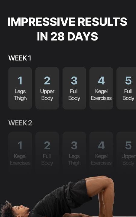 Organic Man－Workout & Fitness screenshot 3