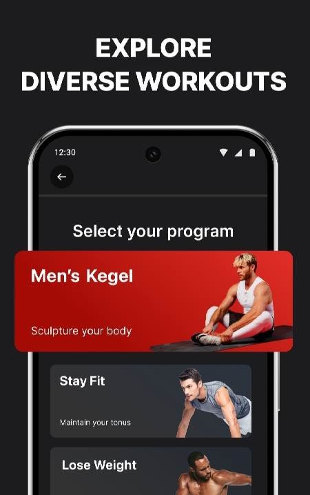 Organic Man－Workout & Fitness screenshot 4