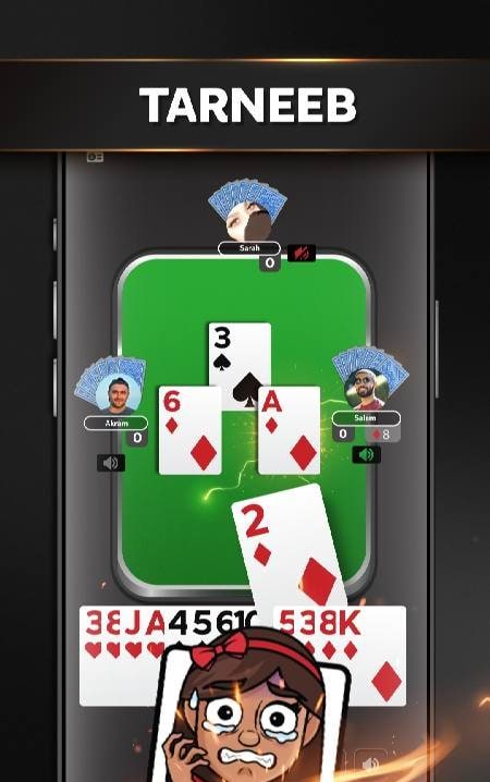 Jawaker Hand, Tarneeb & Trix Screenshot 2
