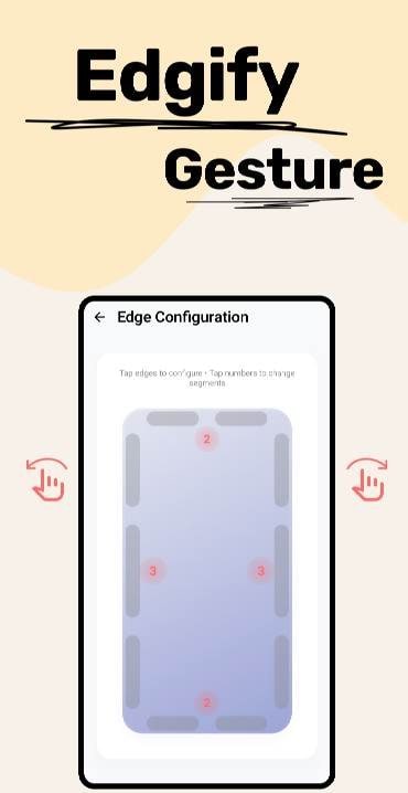Edgify: Edge Gesture & Control screenshot 1