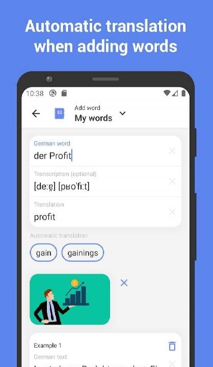 ReWord: Learn German screenshot 2