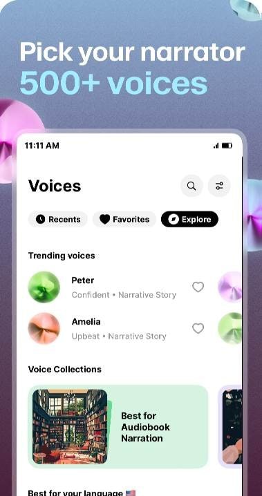 ElevenReader - Voice Reader screenshot 3