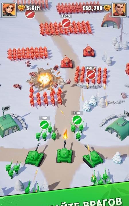 Top Force gameplay screenshot 2