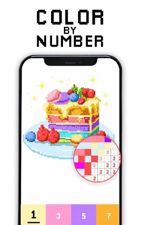 Pixel by Number - Pixel Arts screenshot 2
