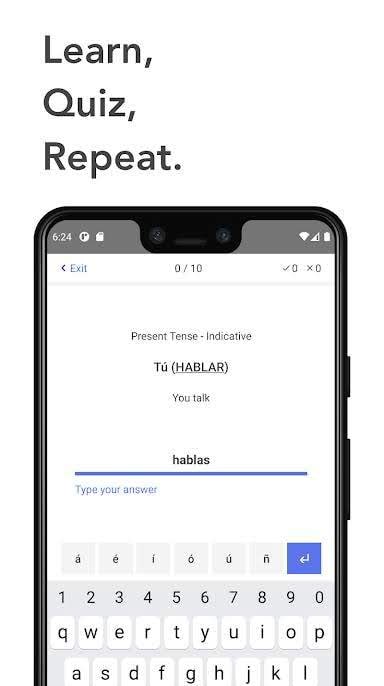 Ella Verbs screenshot 1