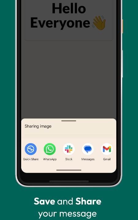Large Text: Signboard screenshot 2