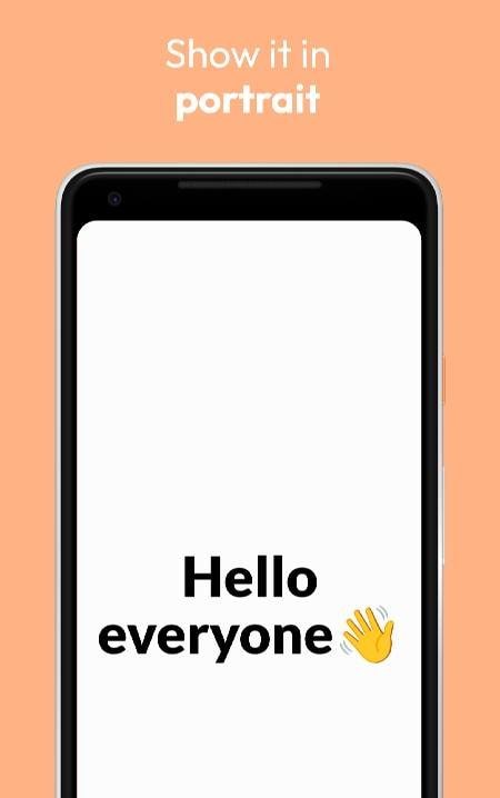 Large Text: Signboard screenshot 4